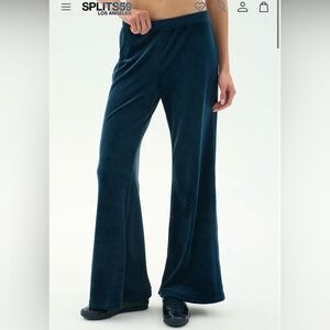 Splits59 Joy Velour Wide Leg Pants